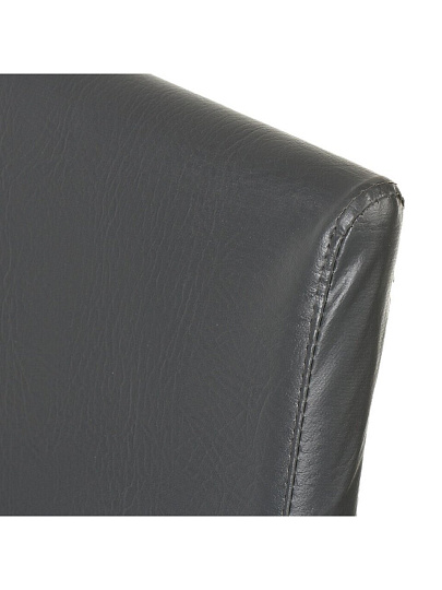 Стул 520х410х1070 мм, серый полимер на черном матовом, сиденье квадратное, Модуль, Амарант