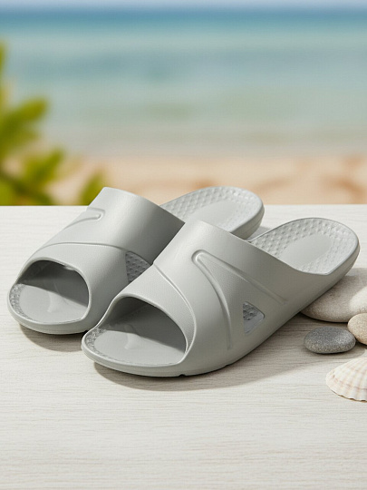 Обувь пляжная жен, ЭВА, дымчато-серый, р.37, Юкон, СЛ-67