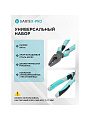 Пассатижи 180 мм, прямые, трехкомпонентная ручка, сталь, Bartex, Pro Nature Эко, TFCP007 - фото 2