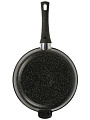 Сковорода литой алюминий, 28 см, антипригарное покрытие, Горница, Гранит Induction, пластиковая ручка, индукция, Ис2851аг - фото 4