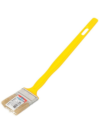 Кисть радиаторная, Акор, Эксперт, 12х50 мм, натуральная щетина, рукоятка пластик, 140 12 350