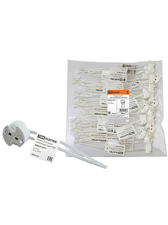 Патрон GU5.3, TDM Electric, керамика, для галогенных ламп, SQ0335-0017