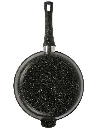 Сковорода литой алюминий, 28 см, антипригарное покрытие, Горница, Гранит Induction, пластиковая ручка, индукция, Ис2851аг