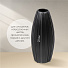 Ваза для сухоцветов керамика, настольная, 21 см, Хельсинки, Y4-6555, черная - фото 8