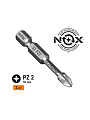 Набор бит Nox, Strong torsion, Pz2, 50 мм, 2 шт