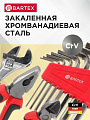Набор слесарных инструментов Bartex, 6-гранный, металл, пластик, сумка, 22 предмета - фото 6