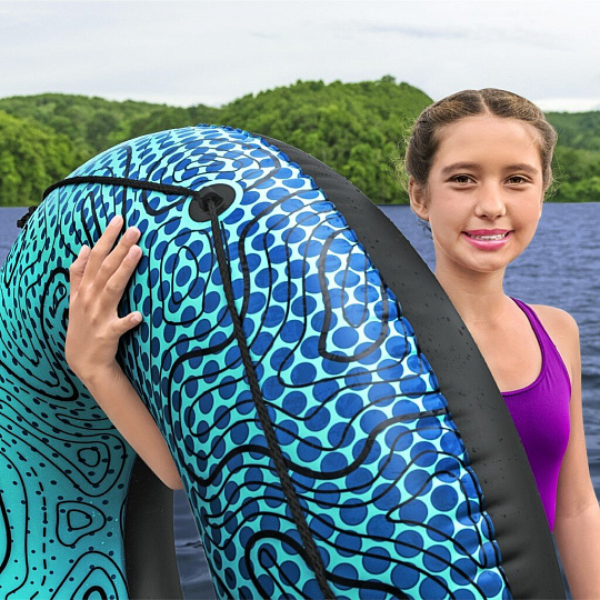 Круг надувной 119 см, Bestway, с ручками, 14 лет, 36 401