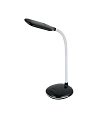 Светильник настольный 7 Вт, белый, абажур черный, Uniel, TLD-561 Black, UL-00004462
