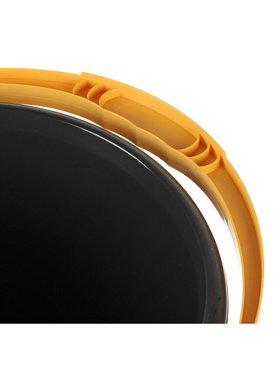 Ведро пластик, 10 л, темно-серое, хозяйственное, со сливом, Бытпласт, 431258515