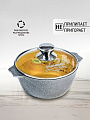 Кастрюля алюминий, антипригарное покрытие, 4 л, крышка стекло, Мечта, Гранит, 44701, серая - фото 14