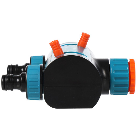 Распределитель 3/4&quot;-1&quot;, внутренняя резьба, двухканальный, соединитель 3/4&quot;-1&quot;, Grinda, PROLine TS-2