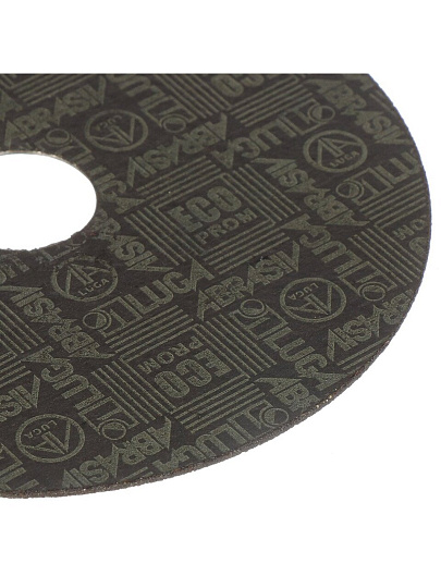 Круг отрезной по металлу, LugaAbrasiv, Extra, BF, диаметр 125х0.8 мм, посадочный диаметр 22.23 мм, зернистость A60, S 80 м/с