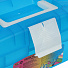 Ящик 28.5х15.5х12.5 см, пластик, Profbox, пластиковый замок, голубой, 610706 - фото 4