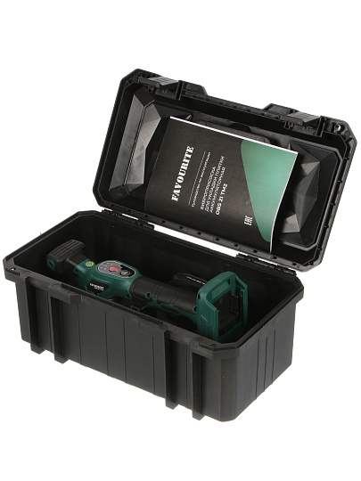 Виброприсоска Favourite, OBS 21 TM2, аккумуляторная, 21 В, 2х2.0 Ач, кейс