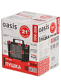 Пушка тепловая электрическая, Oasis, TPK-20В, 2 кВт, 150 м³/ч, ТЭН, 2 режима, квадратная, керамическая - фото 6