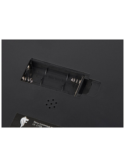 Весы кухонные электронные, Leonord, LE-1716, платформа, точность 1 г, до 5 кг, LED-дисплей, серые, 108267