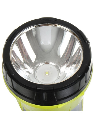 Фонарь ручной, встроенный аккумулятор, ФАZА, AccuF7-L1W/L16, зарядка от сети 220 В, пластик, зеленый, 5014817