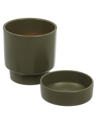 Горшок керамика, 1.8 л, форест, Берген № 3, 021699