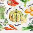 Набор подарочный «Vegetables» полотенце 40х73 см, прихватка 19х19 см, магнит 11х7 см, 4809197 - фото 4