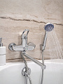 Смеситель для ванны, РМС, с картриджем, хром, SL120-006E - фото 4