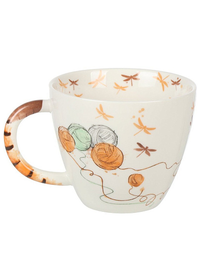 Кружка фарфор, 550 мл, Persik, Atmosphere, AT-K3724