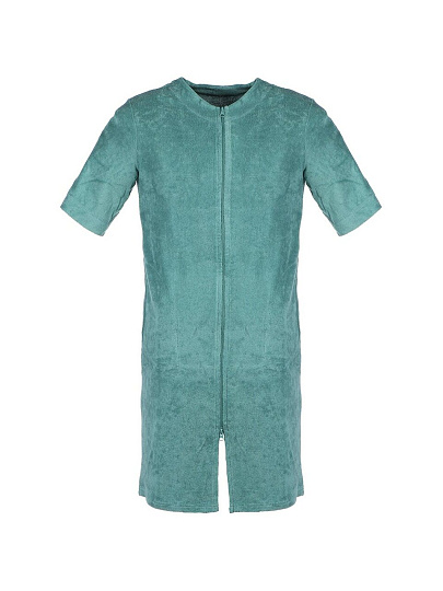 Халат женский, махровый, 80% хлопок, 20% полиэстер, светло-зеленый, 46, Багира, LX 13-005/1