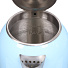 Чайник электрический Eurostek, EEK-1701S, голубой, 1.7 л, 1800 Вт, скрытый нагревательный элемент, двойная стенка, пластик - фото 4