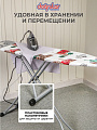 Доска гладильная 110х33 см, Сити, подставка для утюга, встроенная розетка, удлинитель 2 м, Dogrular, в ассортименте - фото 7