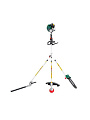 Садовый многофункциональный инструмент бензиновый, Favourite, BT 56KIT, 133305633, 3.3 л.с., 56 куб.см, D-ручка, леска/диск, разборный вал