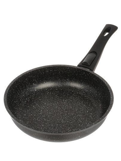 Сковорода алюминий, 22 см, антипригарное покрытие, Гурман, Fit, съемная ручка