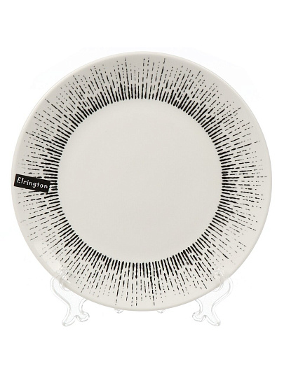 Тарелка десертная, керамика, 20.5 см, круглая, Mila Ripsy, Elrington, 253-27010