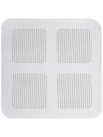 Набор фильтров для слива в ванной 10х10 см, самоклеящиеся, 10 шт, Рыжий кот, 110781