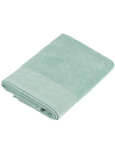 Полотенце банное 70х140 см, 100% хлопок, 500 г/м2, Перо, Silvano, эвкалипт, Узбекистан