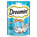 Корм для животных Dreamies, 30 г, для кошек, лакомство, лосось, 7436/7550