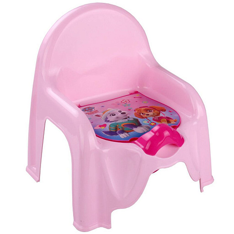 Горшок-стульчик детский для девочек, в ассортименте, Альтернатива, Щенячий патруль, М6129