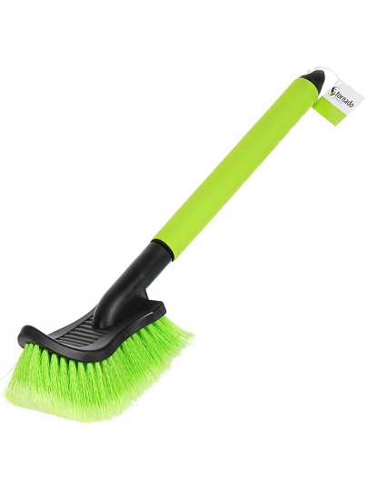 Щетка для мытья колес 46х14х9,7 см, с мягкой щетиной, Tornado, AD-0223