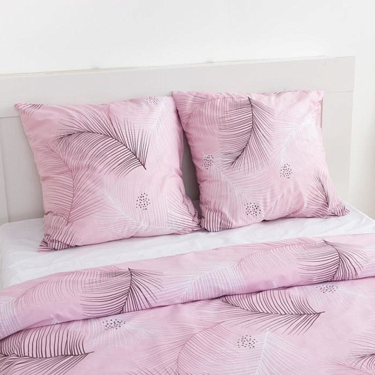 Постельное бельё евро &quot;Этель&quot; Райское утро пододеяльник 200х217 см+наволочка 70*70 см-2 шт, 5437700