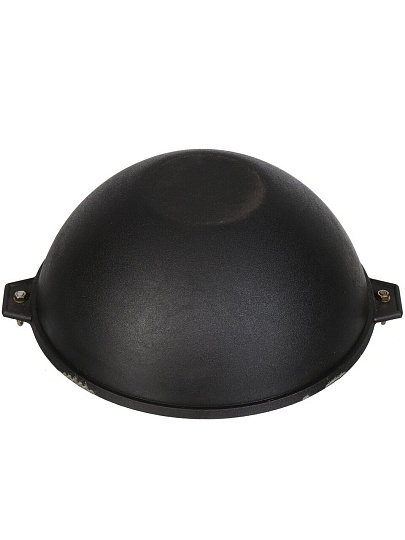 Котел чугун, 5 л, крышка-сковородка чугунная, Камская посуда, к53д