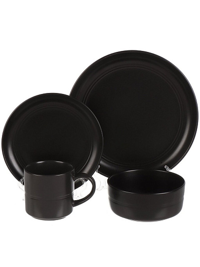 Тарелка обеденная, керамика, 26 см, круглая, Elision, Atmosphere, AT-K3437