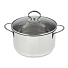 Набор посуды из нержавеющей стали Attribute Augusta ASS425 (кастрюля 1.5+2+4 л) 3 предмета - фото 3