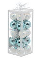 Набор шаров 20 шт, белый, голубой, 3 см, Y4-8462 - фото 3