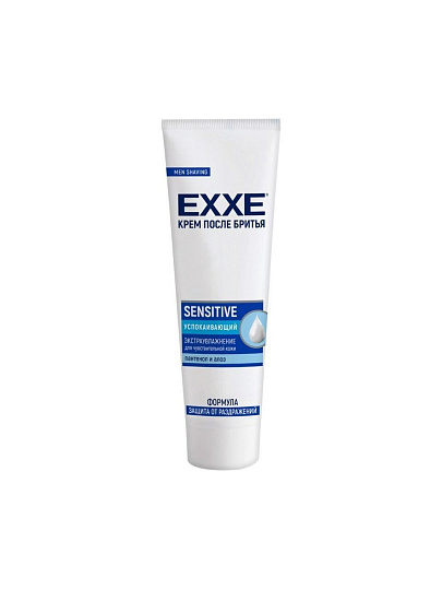 Крем после бритья, Exxe, Sensitive, для чувствительной кожи, 80 мл