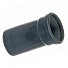 Труба канализационная внутренняя, диаметр 110х1000х2.7 мм, полипропилен, Кубаньтехнопласт, серая - фото 2