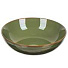 Тарелка суповая, керамика, 20 см, 950мл, круглая, Verde, Daniks, зеленая - фото 2