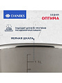 Кастрюля нержавеющая сталь, 2.2 л, крышка стекло, Daniks, Оптима, GS-01201-18CA, индукция - фото 3