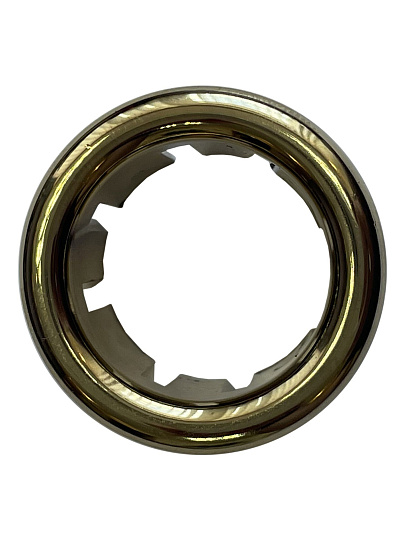 Втулка для перелива раковины, гальваника золото, Инкоэр, ОбрамлениеЗ-193 Р