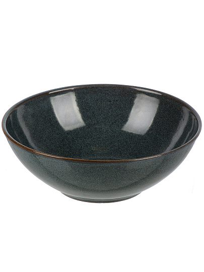 Салатник фарфор, 19 см, Индиго, Daniks, 15СЛ19001