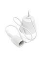 Подвес с патроном E27, Smartbuy, 1 м, белый, SBE-CLHE27s-w