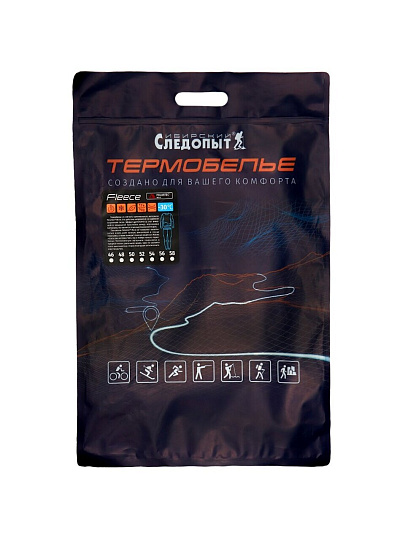 Термобелье Следопыт, Fleece Polartec Micro, до -30°С, 54, PF-TU-40