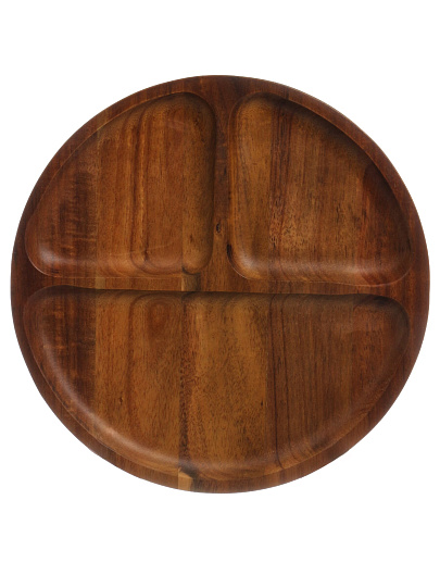 Менажница акация, 20х1.5 см, 3 секции, Daniks, PS58220A